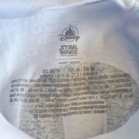 Disney Adult Spirit Jersey - Star Wars: The Mandalorian Grogu Tie-Dye - Size M - Picture 14 of 14